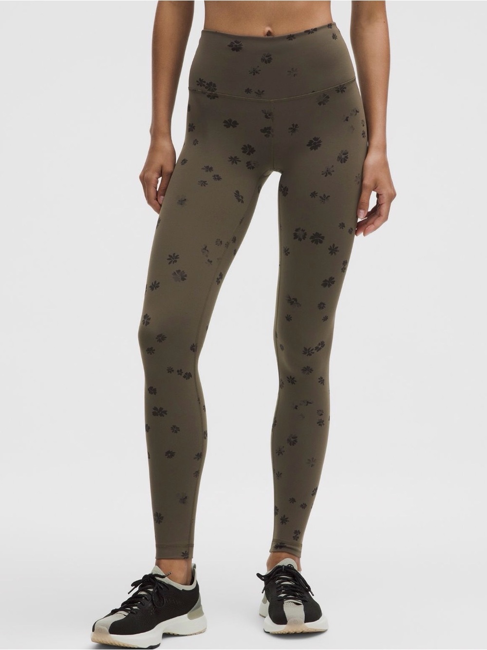 lululemon Wunder Train High-Rise
Tight 28" in Floral Breeze Olive Brown Black